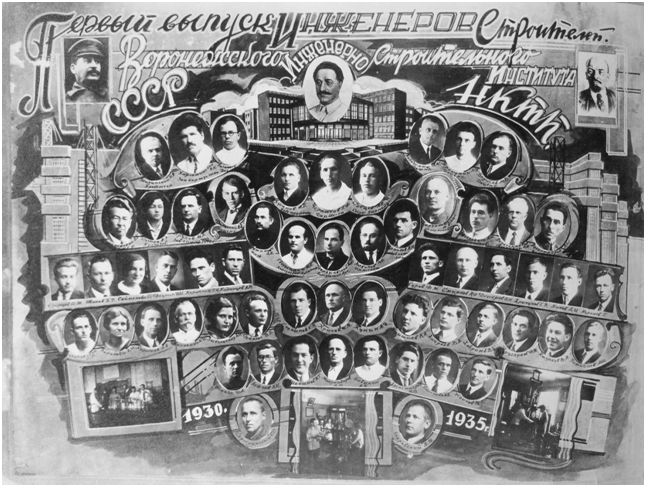 Первый выпуск ВИСИ 1930-1935