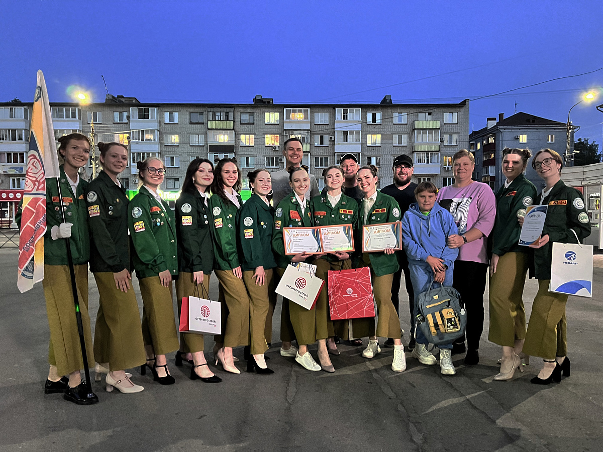 Женский строительный студотряд ВГТУ в тройке лучших ВСС «Мирный атом —  МБИР» | ВГТУ